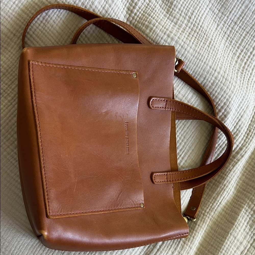Portland Leather crossbody purse